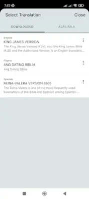 Digital Bible android App screenshot 11
