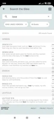 Digital Bible android App screenshot 1