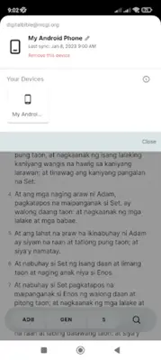 Digital Bible android App screenshot 5